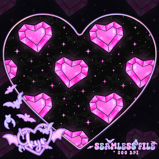 Shiny Gem Seamless File Coord