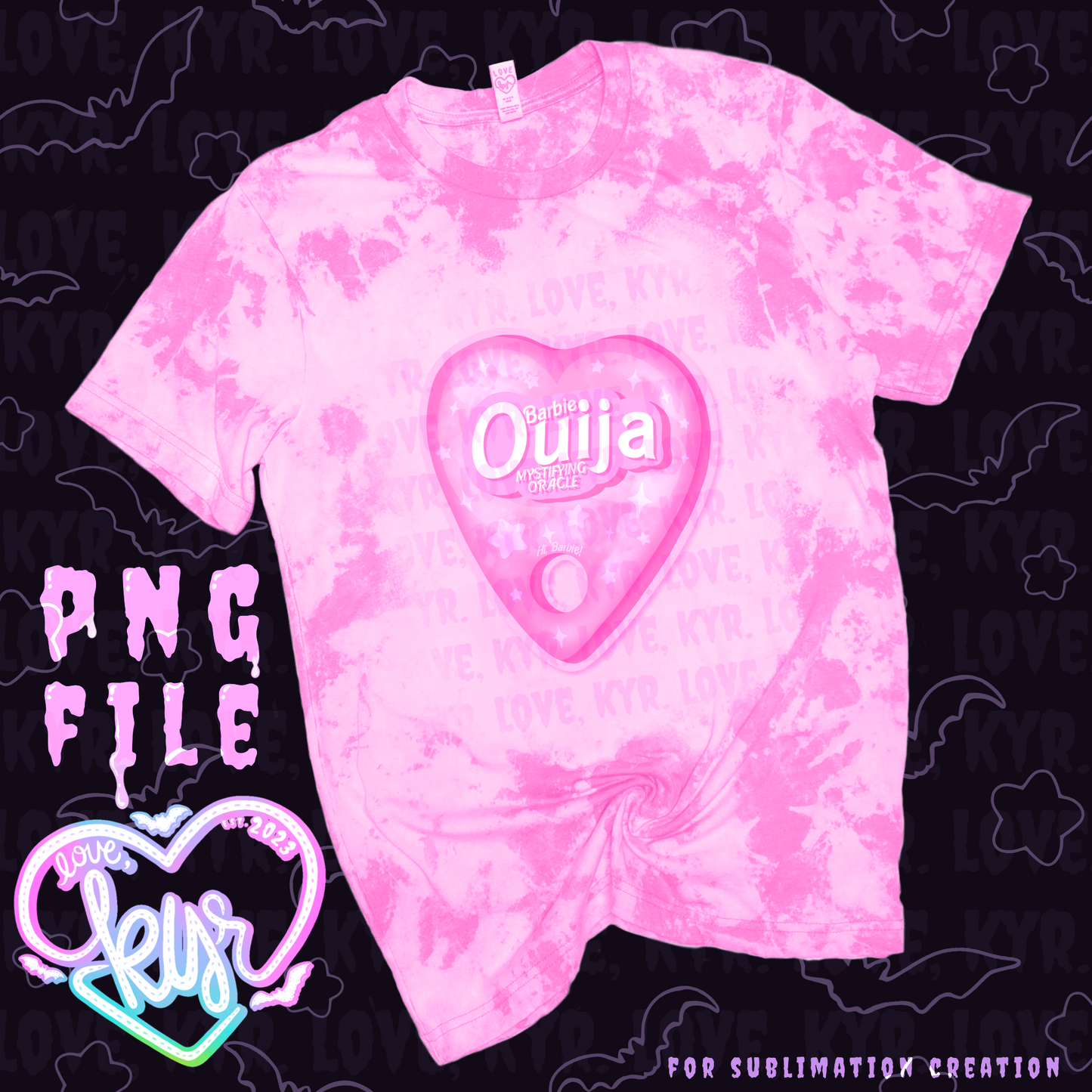 Barbie Planchette PNG