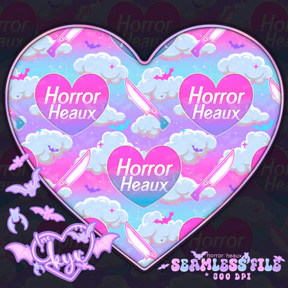 Horror Heaux Seamless File