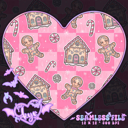 Gingerbread Seamless File Coord