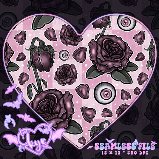Wilted Flowers Seamless File Coord