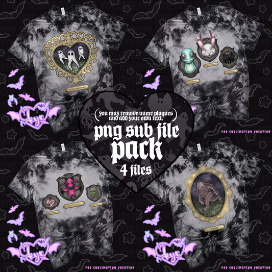 Cryptidermy Sub File PNG Pack