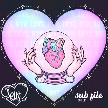 Follow You Heart Transparent Sub File PNG