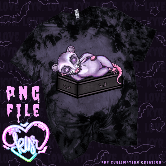 Pondering Possum Sub File PNG