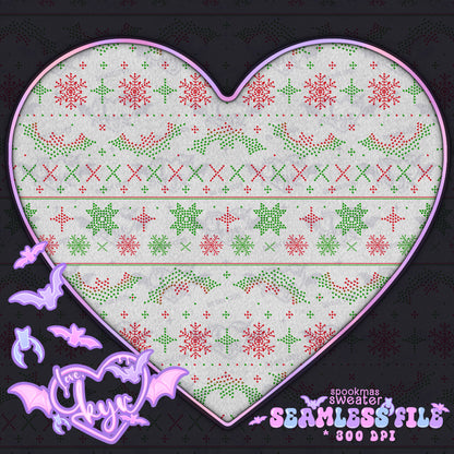 Spookmas Sweater Seamless File Budget Pack