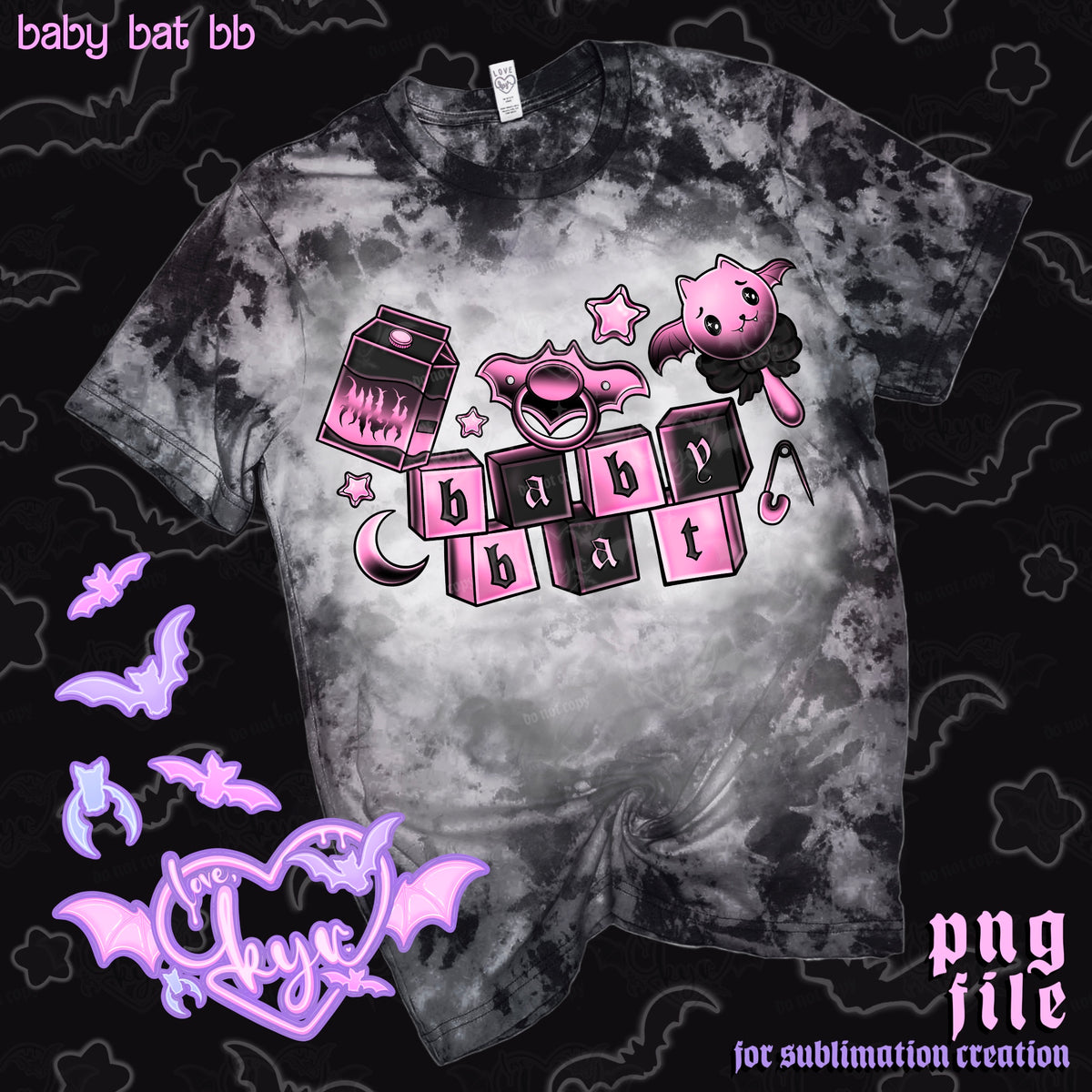 Baby Bat BB Sub File PNG