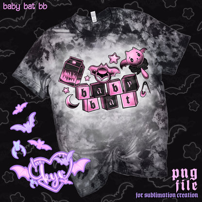 Baby Bat BB Sub File PNG