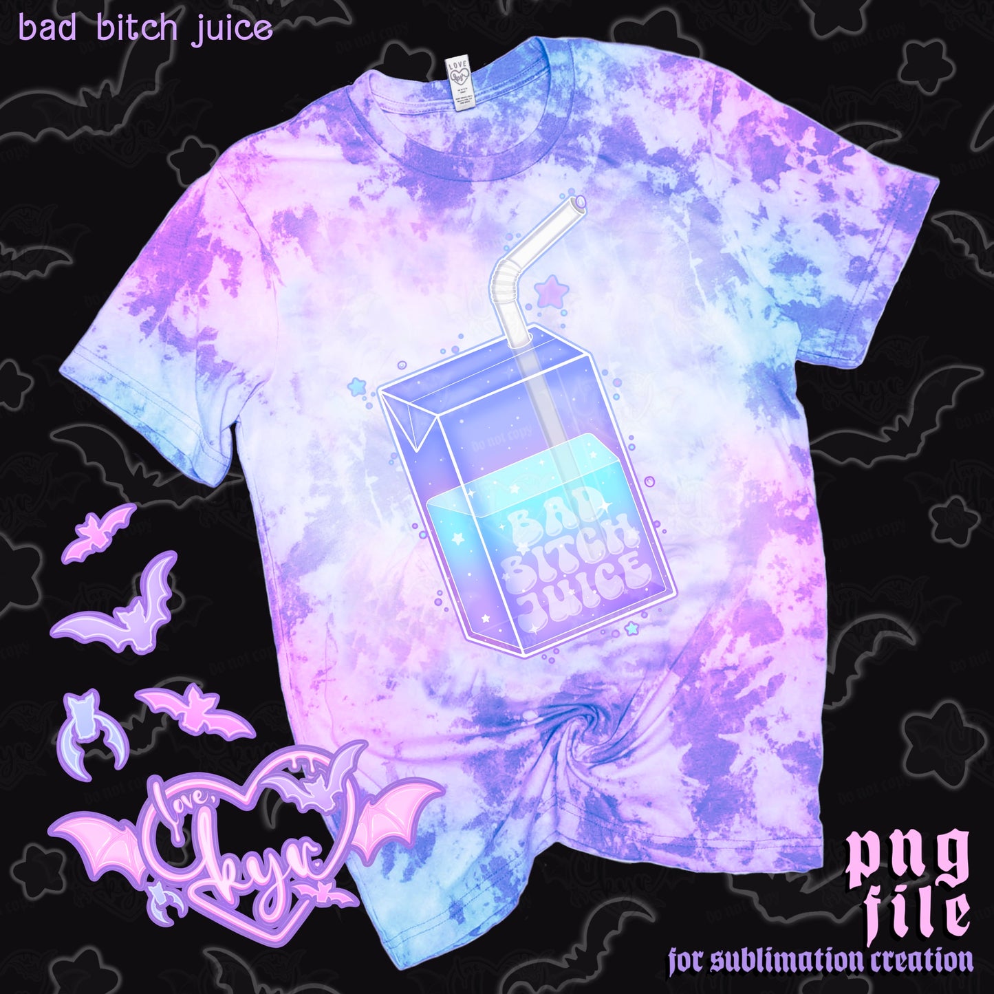Bad Bitch Juice Sub File PNG
