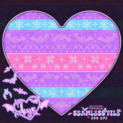 Spookmas Sweater Seamless File Budget Pack