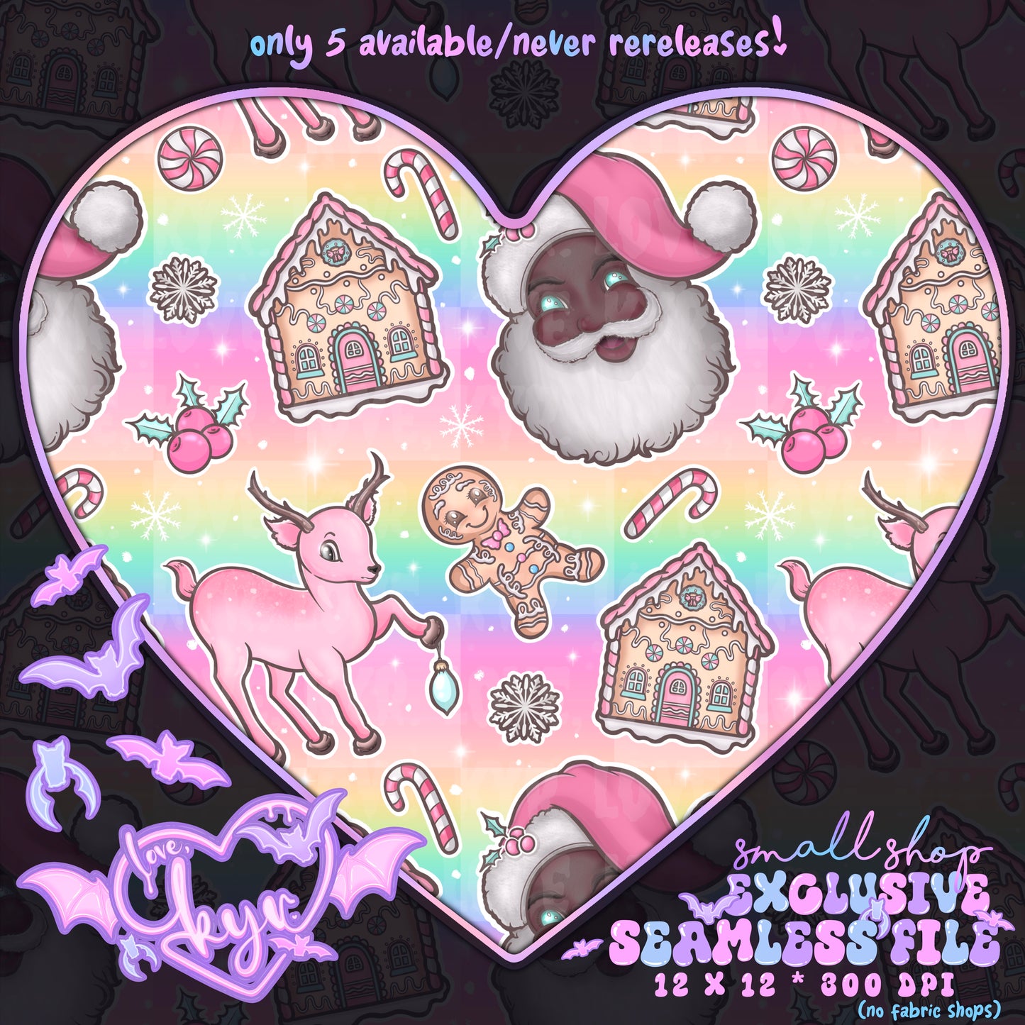 Vintage Xmas Seamless File