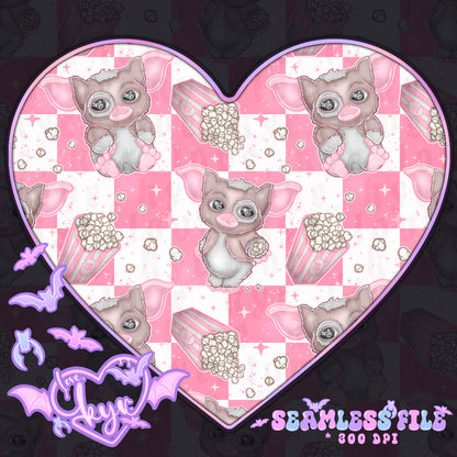 Kawaii Mogwai Seamless File