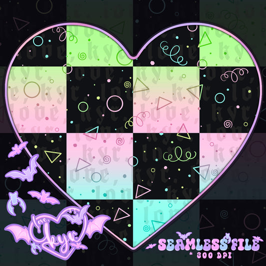 Playhouse Shapes Seamless File Coord