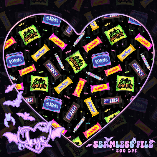 Candy Seamless File Coord