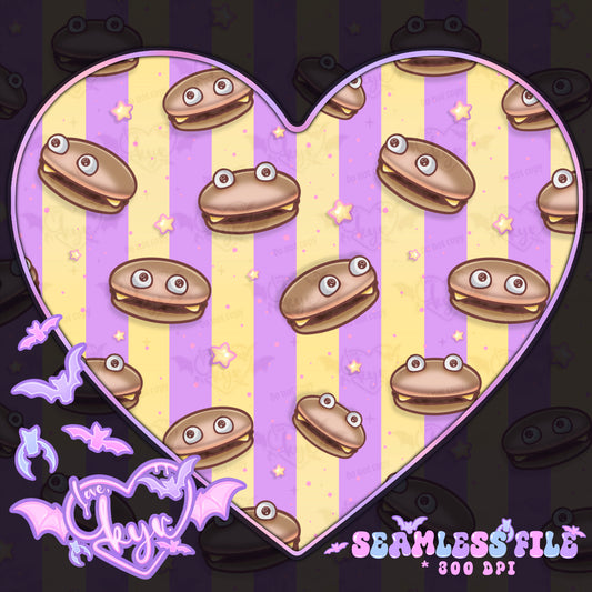 Weird Burgers Seamless File Coord