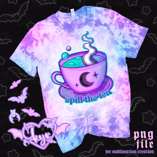 Magick Tea Sub File PNG