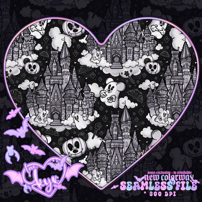 Haunted Castle Seamless File