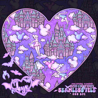 Cute Castle Seamless File
