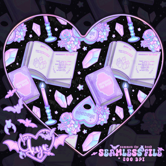 Summon The Dead Seamless & PNG File