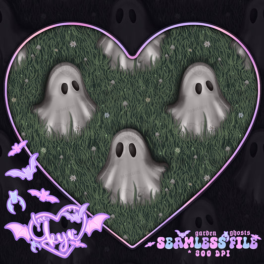 Garden Ghosts Seamless File