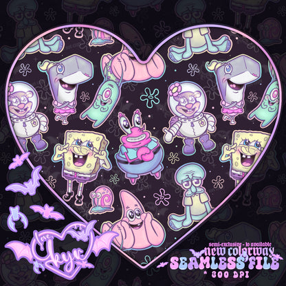 SPuWuNGEBOB & FuWuIENDS Seamless File