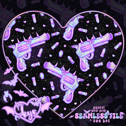 Pastel Pew Pew Seamless File