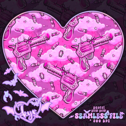 Pastel Pew Pew Seamless File