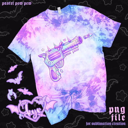 Pastel Pew Pew Sub File PNG