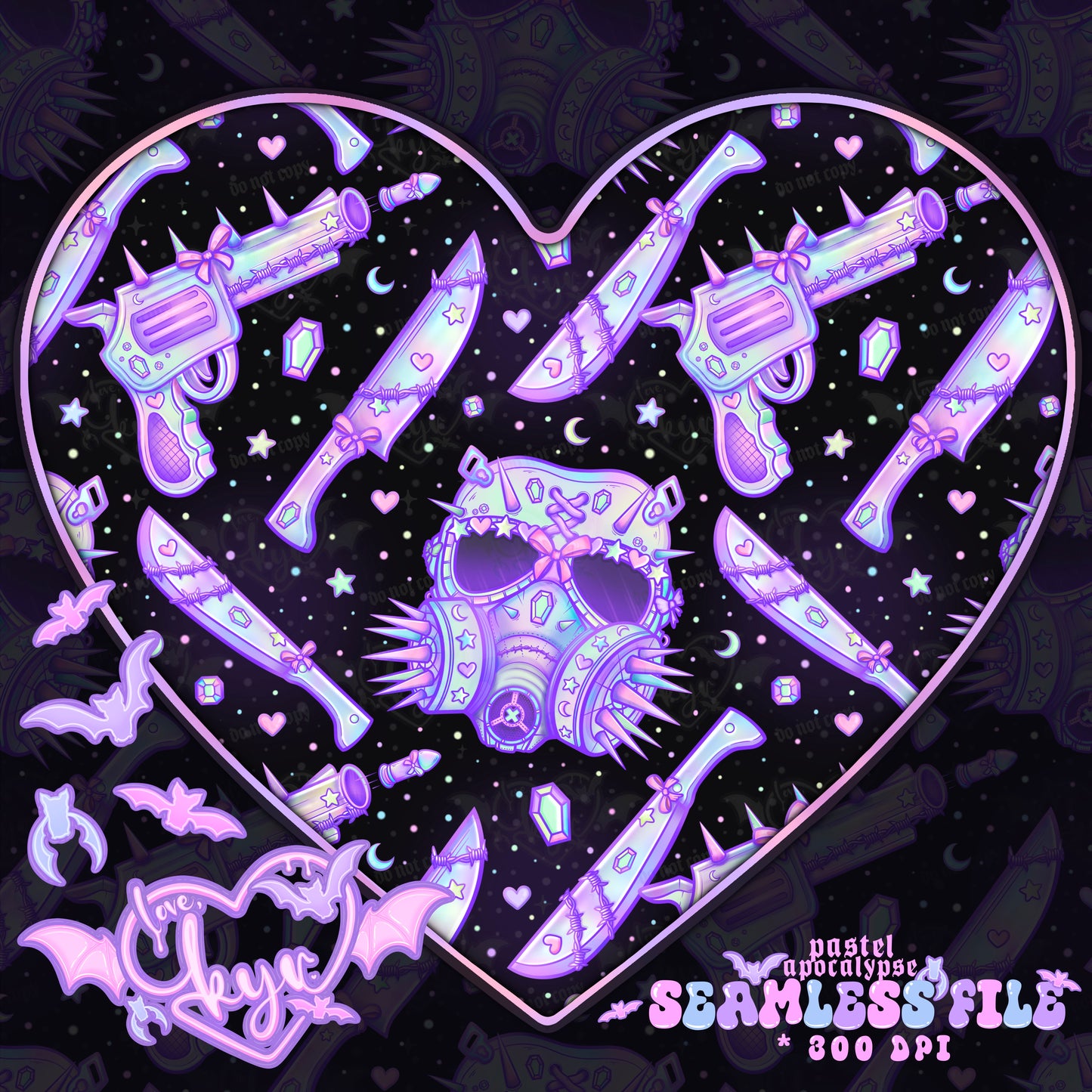 Pastel Apocalypse Seamless File