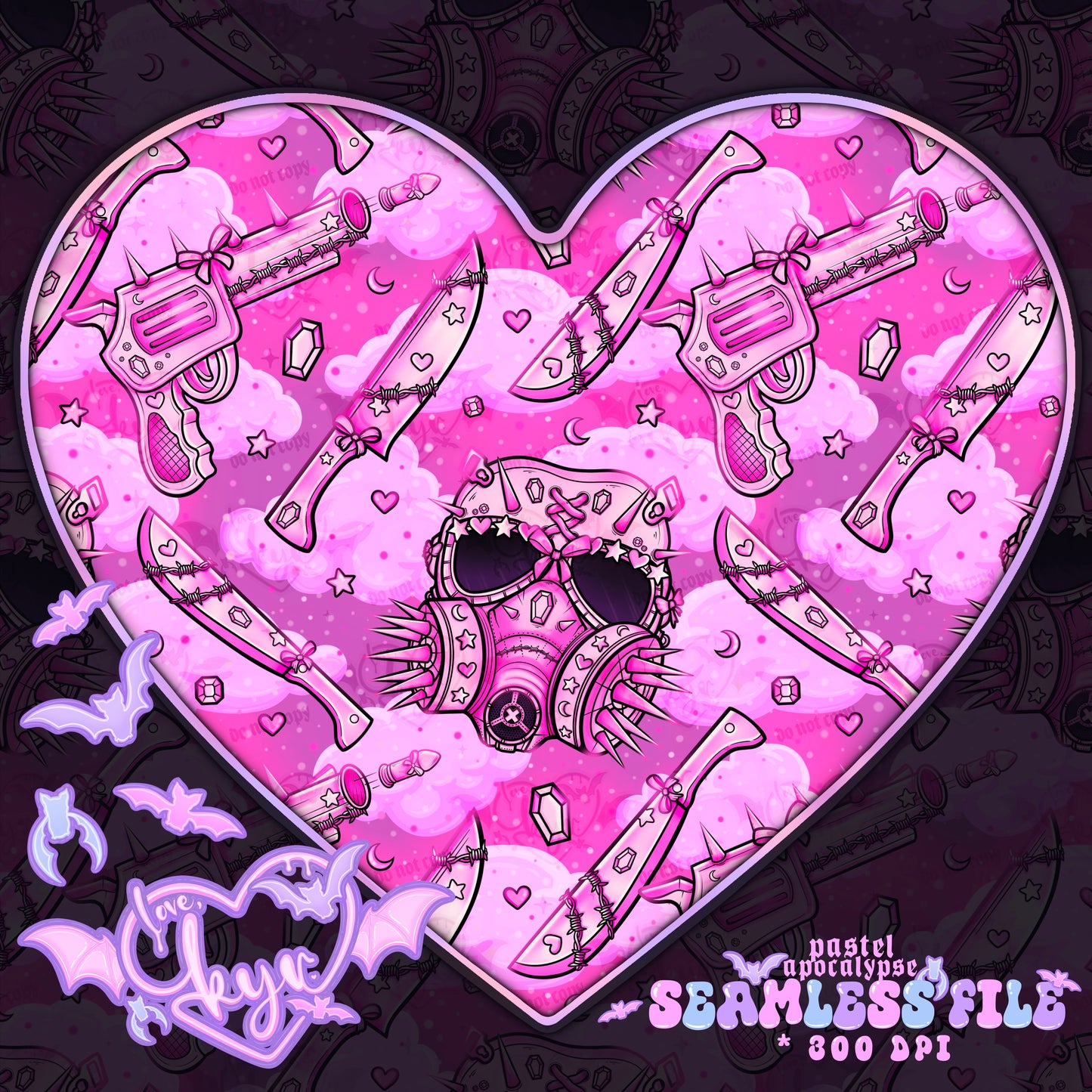 Pastel Apocalypse Seamless File