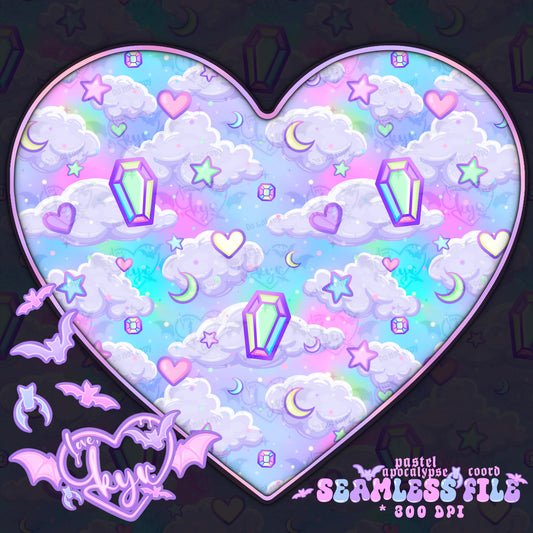 Pastel Apocalypse Seamless File Coord