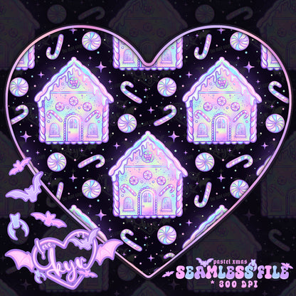 Pastel Xmas Seamless File