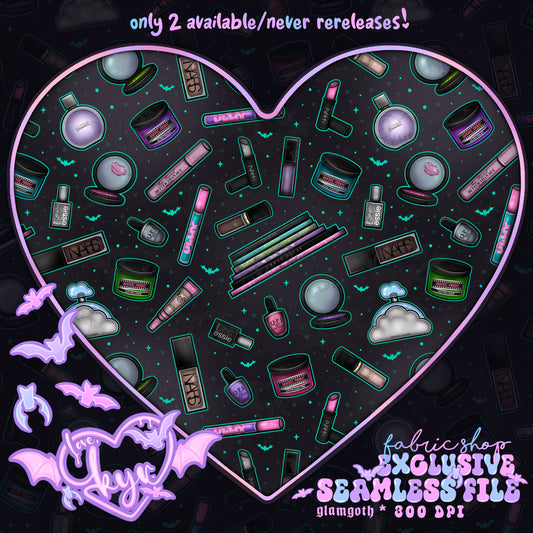 Tossed Glamgoth Seamless File