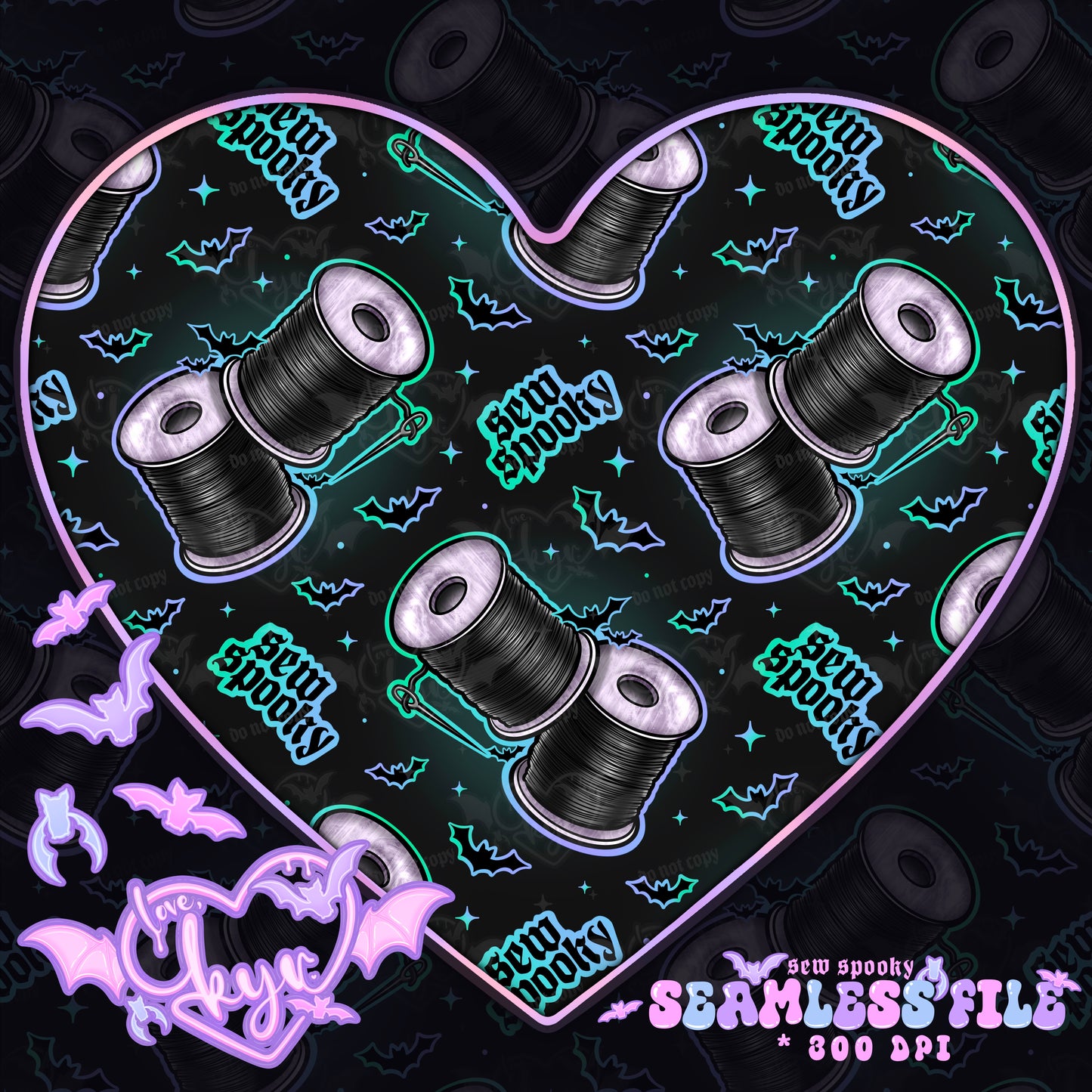 Sew Spooky Seamless File