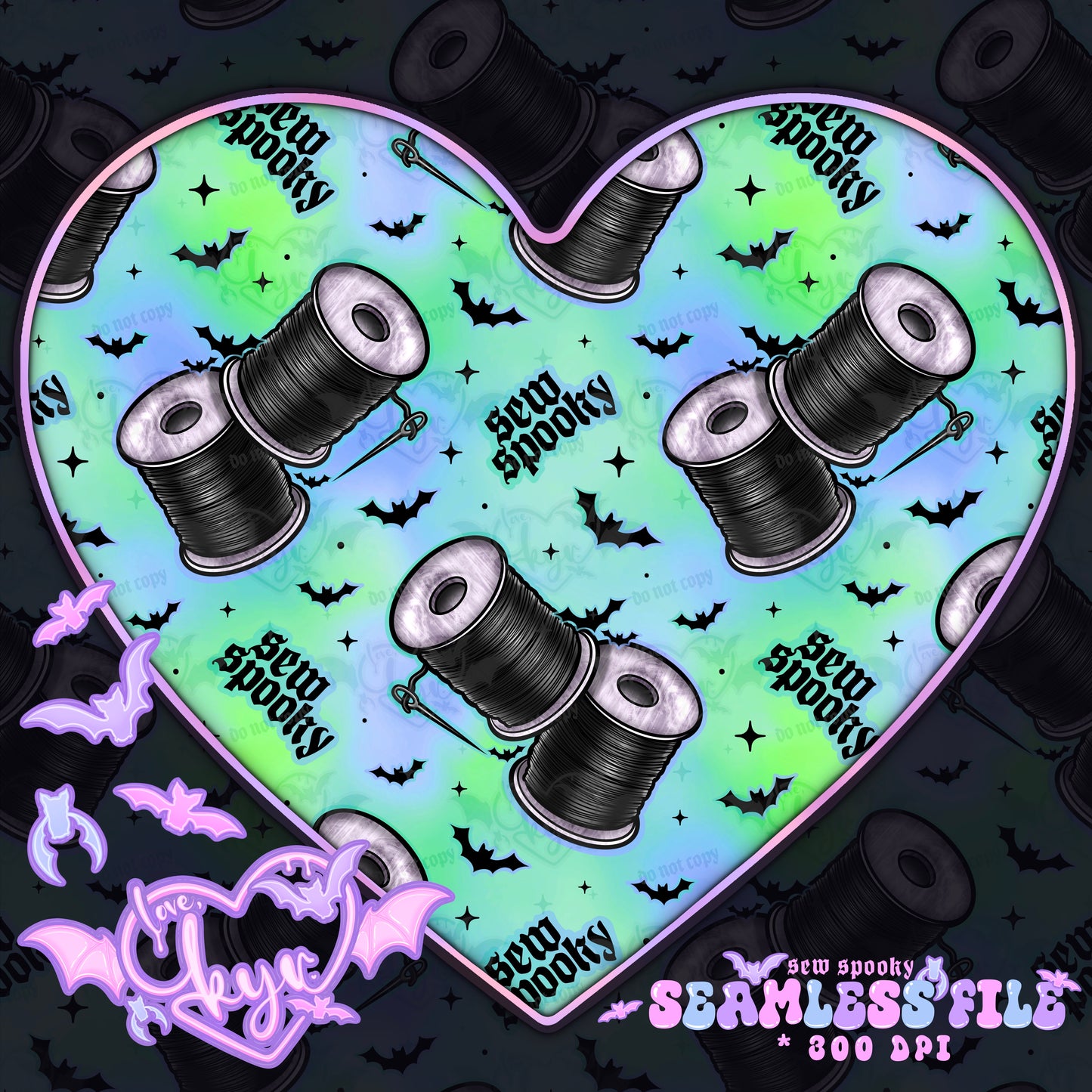 Sew Spooky Seamless File