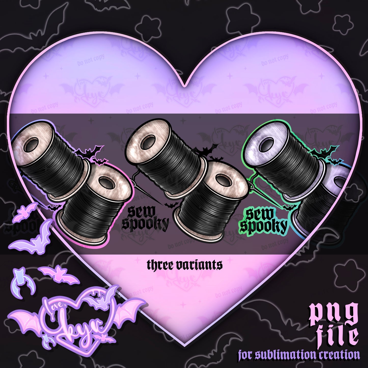 Sew Spooky Sub File PNG