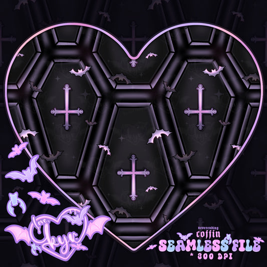 Neverending Coffin Seamless File