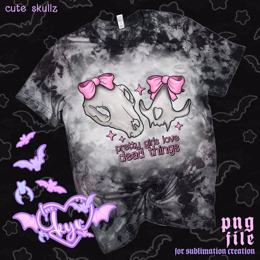 Cute Skullz Sub File PNG