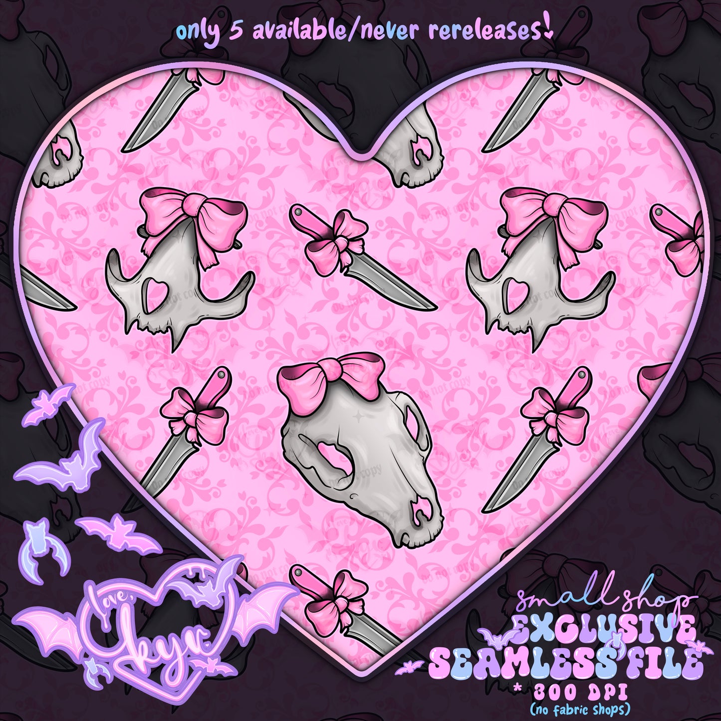 Cute Skullz Seamless File