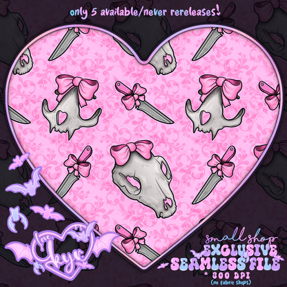 Cute Skullz Seamless File