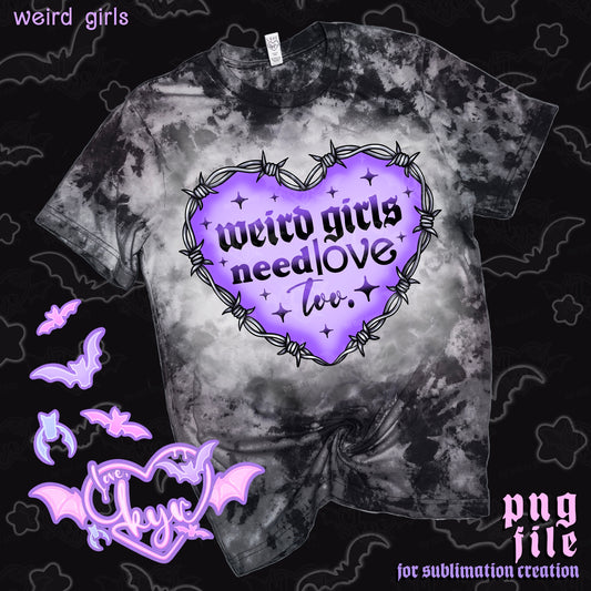 Weird Girls Sub File PNG