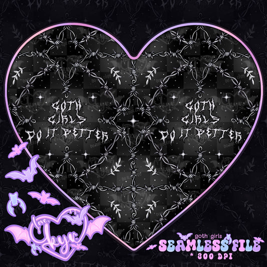 Goth Girls Seamless File