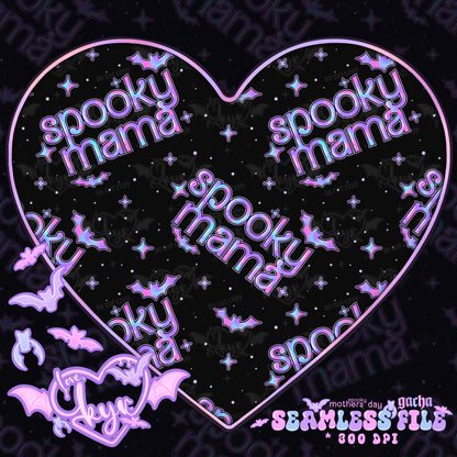 Spooky Mama/Mini Seamless File