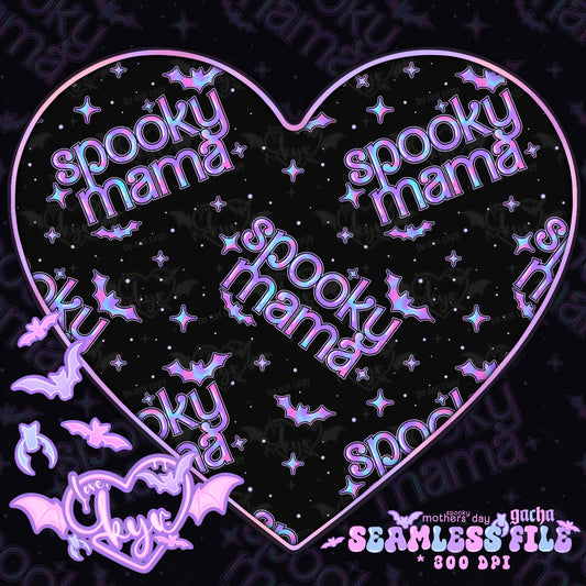Spooky Mama/Mini Seamless File