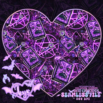 Necronomicon Seamless File Coord