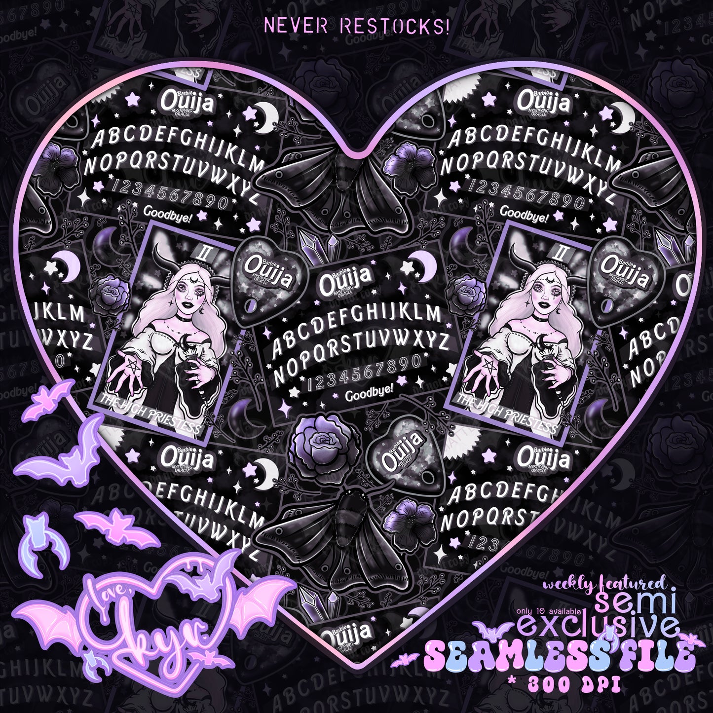 Barbie Ouija Seamless File