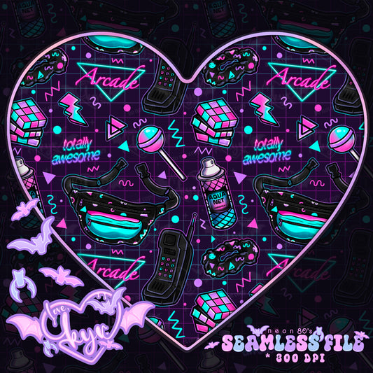 N e o n 80’s Seamless File