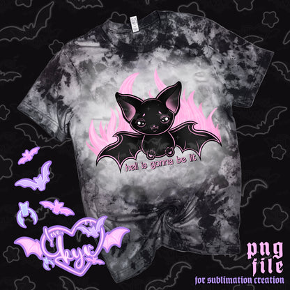 Hell Is Gonna Be Lit Sub File PNG